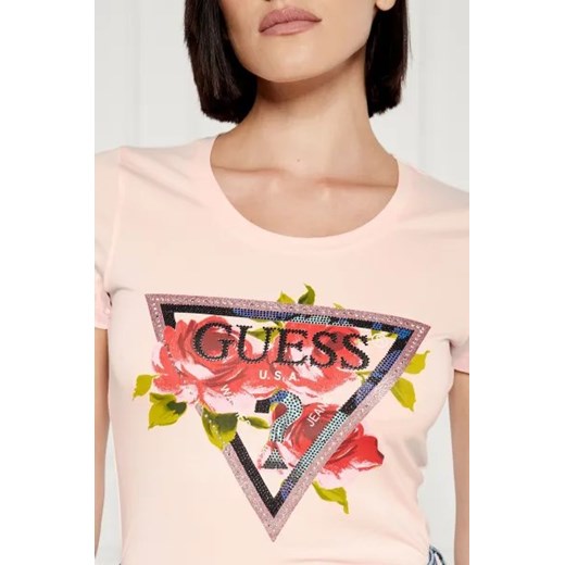 GUESS T-shirt ROSES | Regular Fit Guess XL Gomez Fashion Store