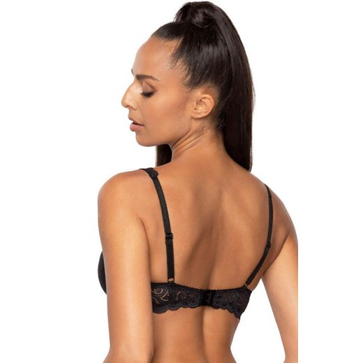 Biustonosz usztywniany czarny Natalie Big M-3824/22, Kolor czarny, Rozmiar 80F, Mat ze sklepu Intymna w kategorii Biustonosze - zdjęcie 173741459