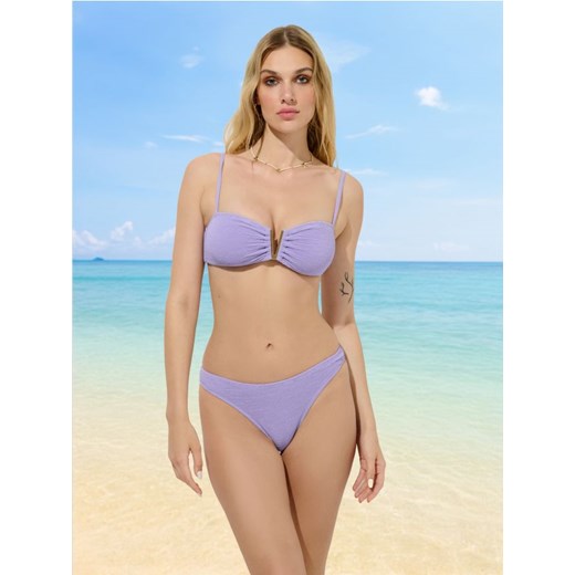 Sinsay - Dół od bikini - fioletowy ze sklepu Sinsay w kategorii Stroje kąpielowe - zdjęcie 173743306