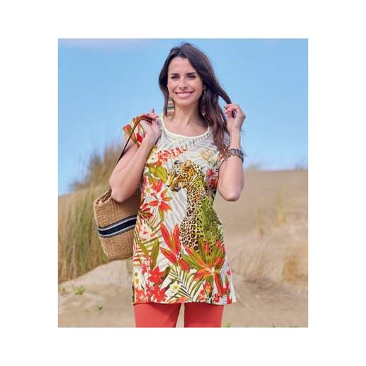 Bluzka z nadrukiem Safari ze sklepu Atlas For Men w kategorii Bluzki damskie - zdjęcie 173748406