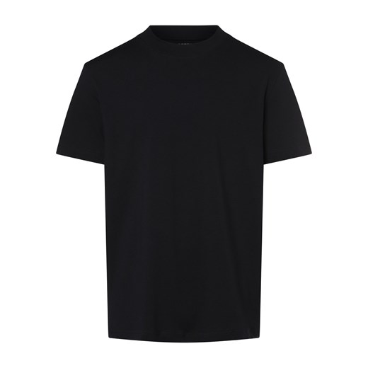 Selected Koszulka męska - SLHColman Mężczyźni Bawełna granatowy jednolity ze sklepu vangraaf w kategorii T-shirty męskie - zdjęcie 173750066