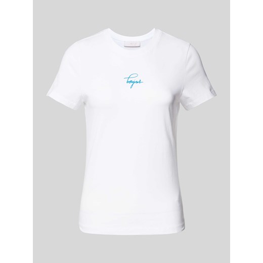 T-shirt z nadrukiem ze sloganem ze sklepu Peek&Cloppenburg  w kategorii Bluzki damskie - zdjęcie 173750517