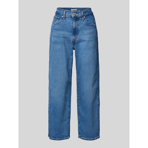Jeansy z szerokimi nogawkami i 5 kieszeniami ze sklepu Peek&Cloppenburg  w kategorii Jeansy damskie - zdjęcie 173750976