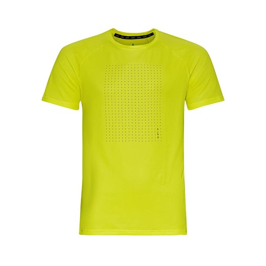 Odlo Koszulka &quot;Essential&quot; w kolorze jaskrawozielonym do biegania ze sklepu Limango Polska w kategorii T-shirty męskie - zdjęcie 173753166