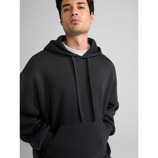 Sinsay - Bluza z kapturem - szary Sinsay M Sinsay