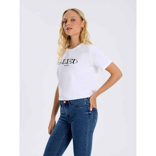 Sinsay - Jeansy skinny - niebieski Sinsay 38 Sinsay