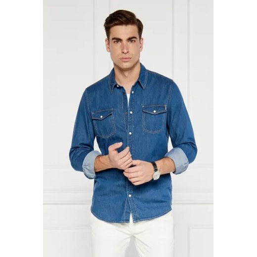 Pepe Jeans London Jeansowa koszula | Regular Fit S Gomez Fashion Store