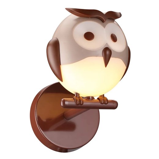 Dziecięcy kinkiet w kształcie sowy - N44-Pokito Lumes One Size Edinos.pl