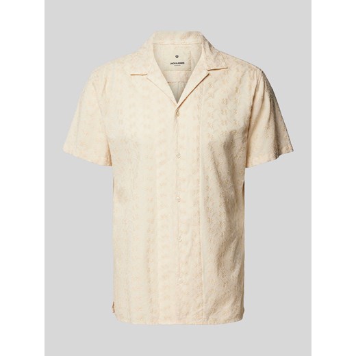 Koszula casualowa o kroju slim fit z haftami model ‘BLUEDAN EMBROIDERY’ ze sklepu Peek&Cloppenburg  w kategorii Koszule męskie - zdjęcie 173760347