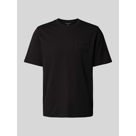 T-shirt z wyhaftowanym logo model ‘CHARM’ ze sklepu Peek&Cloppenburg  w kategorii T-shirty męskie - zdjęcie 173760739