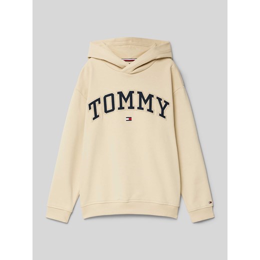 Bluza z kapturem z wyhaftowanym logo ze sklepu Peek&Cloppenburg  w kategorii Bluzy chłopięce - zdjęcie 173760858