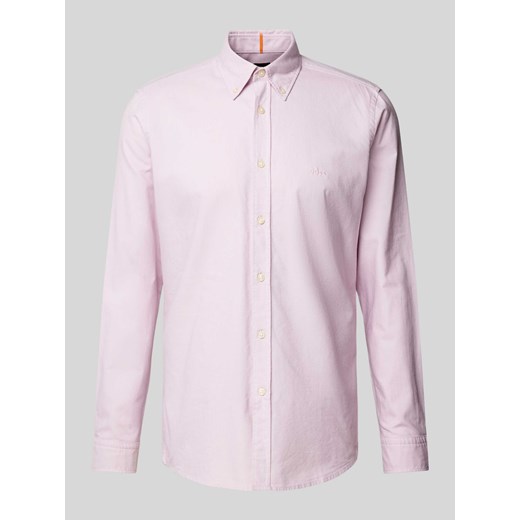 Koszula casualowa o kroju slim fit z kołnierzykiem typu button down model ‘Rickert’ ze sklepu Peek&Cloppenburg  w kategorii Koszule męskie - zdjęcie 173760925