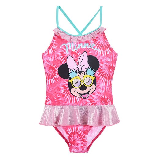 Disney Minnie Mouse Strój kąpielowy &quot;Minnie&quot; w kolorze różowym ze sklepu Limango Polska w kategorii Stroje kąpielowe - zdjęcie 173761946