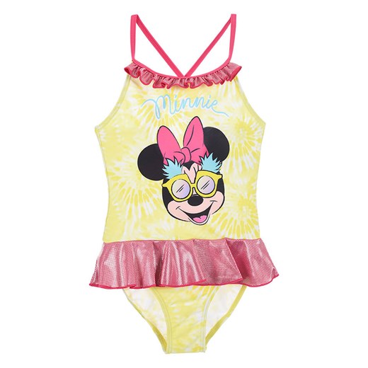 Disney Minnie Mouse Strój kąpielowy &quot;Minnie&quot; w kolorze żółto-różowym ze sklepu Limango Polska w kategorii Stroje kąpielowe - zdjęcie 173761948