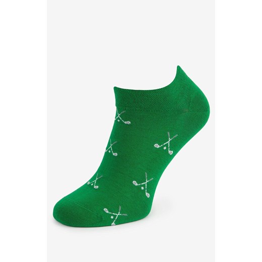 Marilyn stopki męskie bawełniane z grafiką golfową Golf, Kolor zielony-wzór, Rozmiar 41-45, Marilyn ze sklepu Intymna w kategorii Skarpetki damskie - zdjęcie 173762627