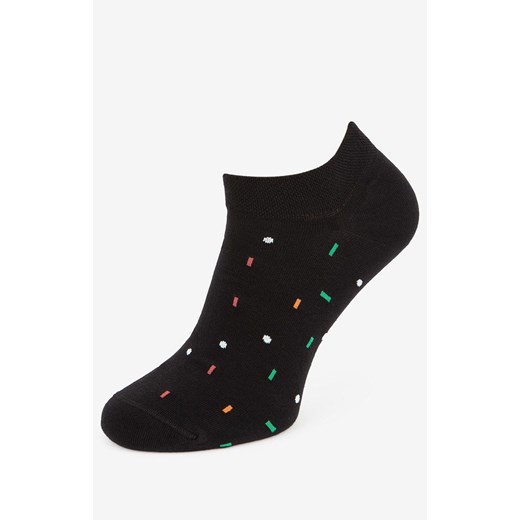 Marilyn stopki męskie czarne w kolorowy wzór Geometric, Kolor czarny-wzór, Rozmiar 41-45, Marilyn ze sklepu Intymna w kategorii Skarpetki męskie - zdjęcie 173762639