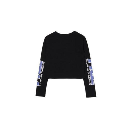 Cropp - Koszulka z nadrukami Hondy - czarny Cropp XS Cropp