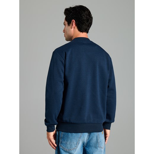 Sinsay - Bluza basic - granatowy Sinsay XS Sinsay