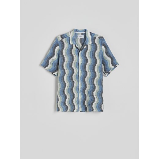 Reserved - Wzorzysta koszula comfort fit - wielobarwny ze sklepu Reserved w kategorii Koszule męskie - zdjęcie 173766308
