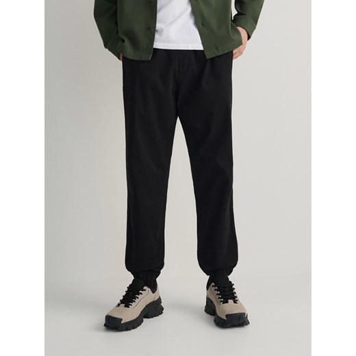 Reserved - Joggery slim fit - czarny Reserved XXL Reserved