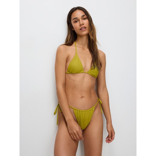 Reserved - Dół od bikini - limonkowy ze sklepu Reserved w kategorii Stroje kąpielowe - zdjęcie 173771445