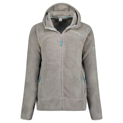 Geographical Norway Kurtka polarowa &quot;Upalood&quot; w kolorze jasnoszarym ze sklepu Limango Polska w kategorii Bluzy damskie - zdjęcie 173773616