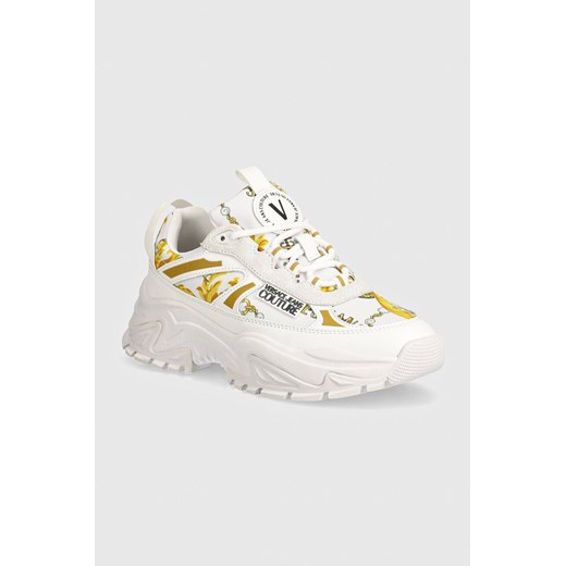 Versace Jeans Couture sneakersy Hiker kolor biały 77VA3SVG ZP321 G03 ze sklepu ANSWEAR.com w kategorii Buty sportowe damskie - zdjęcie 173775418
