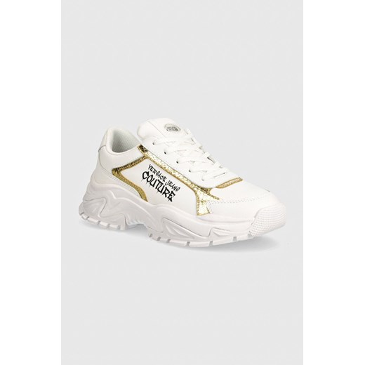 Versace Jeans Couture sneakersy Hiker kolor biały 77VA3SV6 ZP319 G03 ze sklepu ANSWEAR.com w kategorii Buty sportowe damskie - zdjęcie 173775428