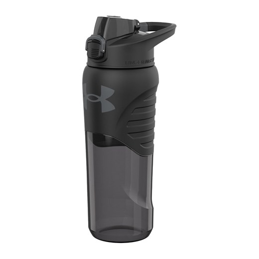 Bidon Under Armour UA 24oz Clarity Black 700ML - czarny ze sklepu Sportstylestory.com w kategorii Bidony i butelki - zdjęcie 173775895
