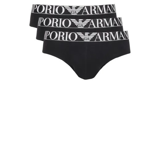 Emporio Armani Slipy 3-pack ze sklepu Gomez Fashion Store w kategorii Majtki męskie - zdjęcie 173776868