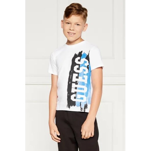 Guess T-shirt | Regular Fit ze sklepu Gomez Fashion Store w kategorii T-shirty chłopięce - zdjęcie 173777027