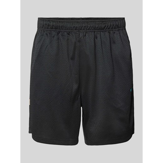 Szorty o kroju regular fit z wyhaftowanym logo ze sklepu Peek&Cloppenburg  w kategorii Spodenki męskie - zdjęcie 173779977