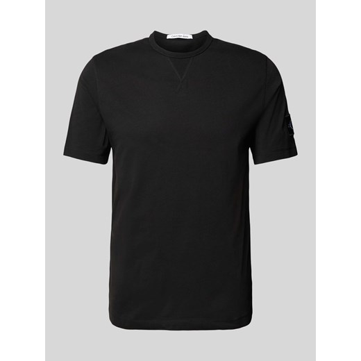 T-shirt z naszywką z logo ze sklepu Peek&Cloppenburg  w kategorii T-shirty męskie - zdjęcie 173780349