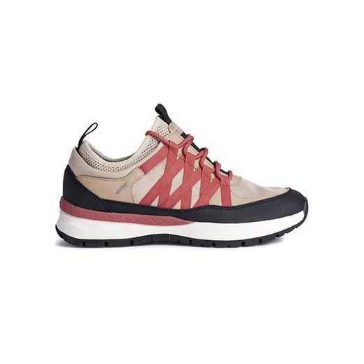 Geox Sneakersy "Dbraiesbabx" w kolorze beżowo-granatowo-jasnoróżowym Geox 38 okazja Limango Polska