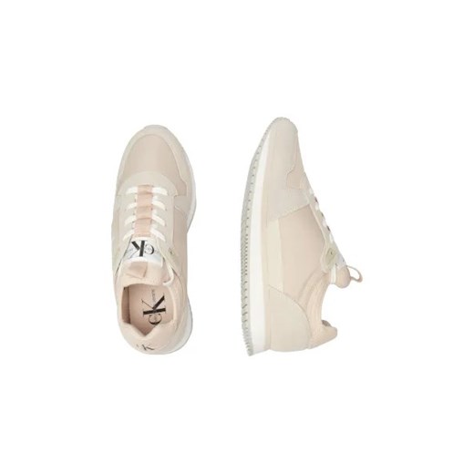 CALVIN KLEIN JEANS Sneakersy RUNNER SOCK LACEUP | z dodatkiem skóry 38 Gomez Fashion Store
