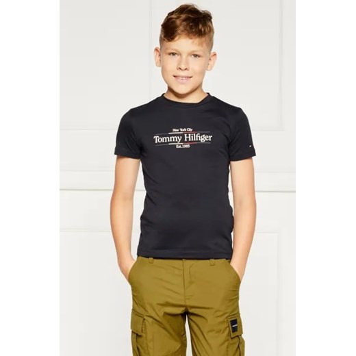 Tommy Hilfiger T-shirt | Regular Fit ze sklepu Gomez Fashion Store w kategorii T-shirty chłopięce - zdjęcie 173781739