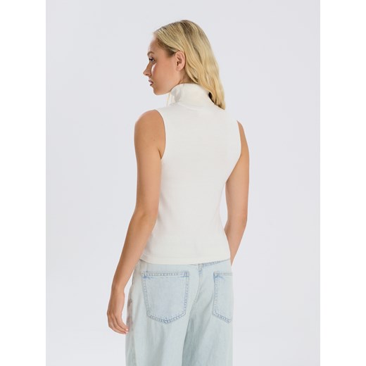 Sinsay - Sweter - kremowy Sinsay XS Sinsay