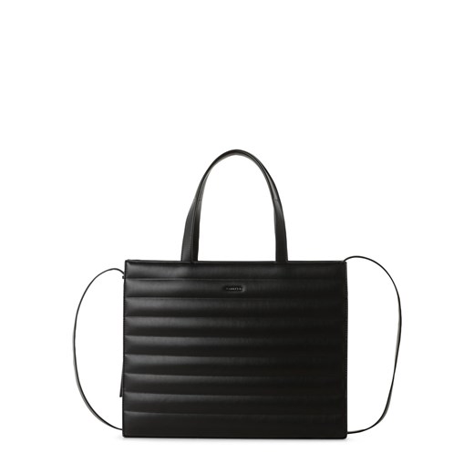 Calvin Klein Damski shopper Kobiety Sztuczna skóra czarny jednolity ze sklepu vangraaf w kategorii Torby Shopper bag - zdjęcie 173788919