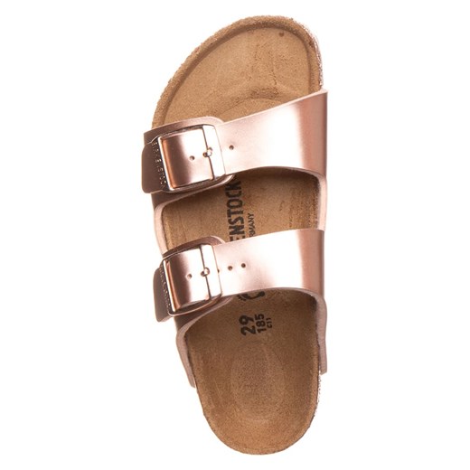 Klapki dziecięce BIRKENSTOCK bez zapięcia skórzane 