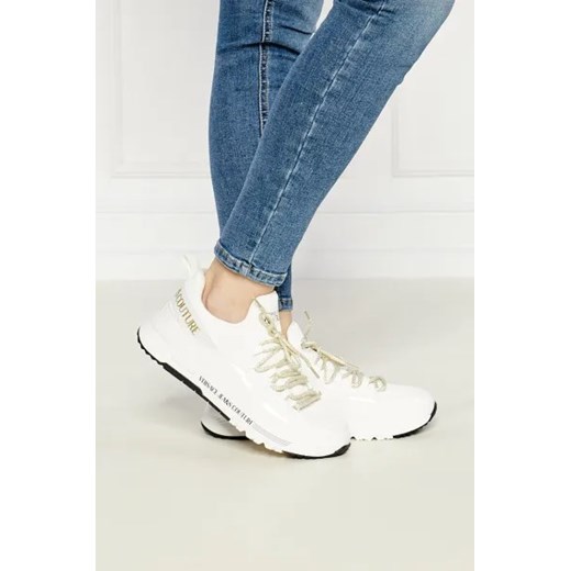 Buty sportowe damskie Versace Jeans sneakersy z tworzywa sztucznego