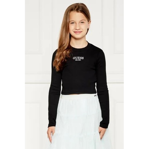 Guess Bluzka | Cropped Fit | stretch ze sklepu Gomez Fashion Store w kategorii Bluzki dziewczęce - zdjęcie 173793898