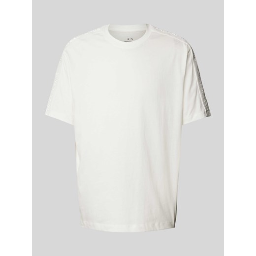 T-shirt z detalami z logo ze sklepu Peek&Cloppenburg  w kategorii T-shirty męskie - zdjęcie 173796075