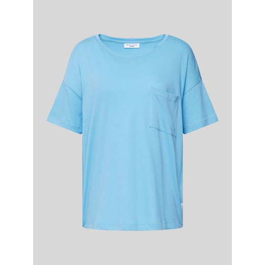 T-shirt o kroju relaxed fit z detalem z logo ze sklepu Peek&Cloppenburg  w kategorii Bluzki damskie - zdjęcie 173796095
