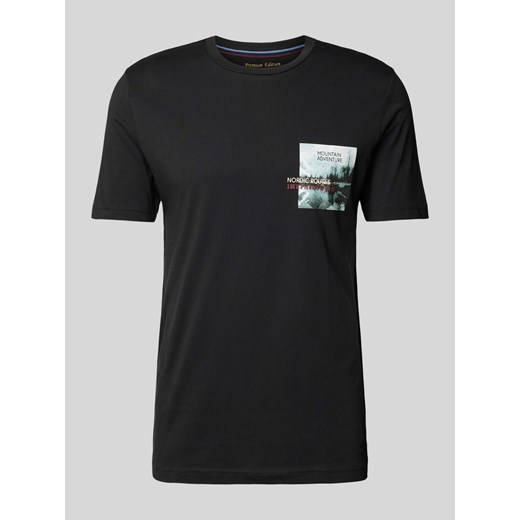 T-shirt z okrągłym dekoltem ze sklepu Peek&Cloppenburg  w kategorii T-shirty męskie - zdjęcie 173796118