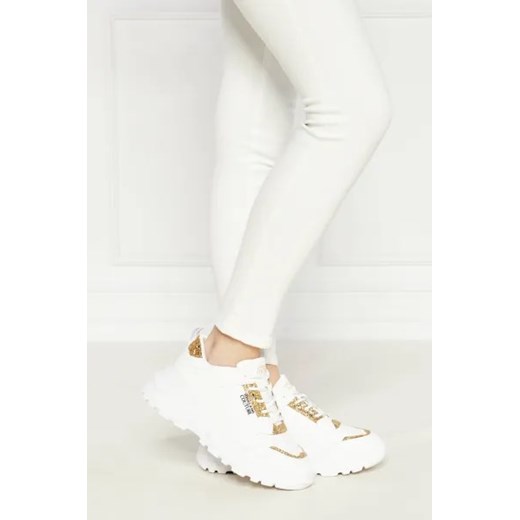 Versace Jeans Couture Skórzane sneakersy 39 Gomez Fashion Store