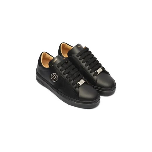 Philipp Plein Skórzane sneakersy Arrow Force 40 Gomez Fashion Store