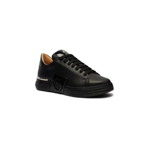 Philipp Plein Skórzane sneakersy Hexagon ze sklepu Gomez Fashion Store w kategorii Buty sportowe męskie - zdjęcie 173803138