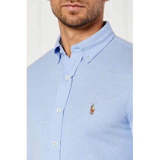 POLO RALPH LAUREN Koszula KNIT OXFORD | Regular Fit Polo Ralph Lauren L Gomez Fashion Store okazja