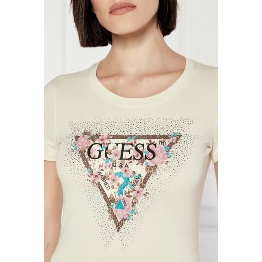 GUESS T-shirt CHERRY FLOWER | Slim Fit Guess XXL Gomez Fashion Store