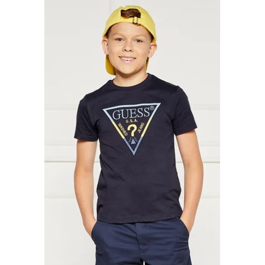 Guess T-shirt | Regular Fit ze sklepu Gomez Fashion Store w kategorii T-shirty chłopięce - zdjęcie 173803485